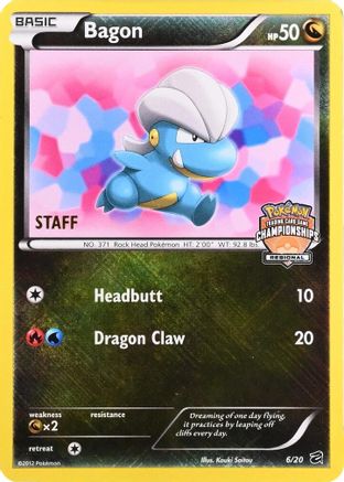 Bagon 006/20  - Holofoil League & Championship Cards - Promo-1
