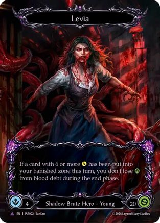 Levia (Marvel) (IAR002) - Usurp the Shadow Throne Cold Foil-1
