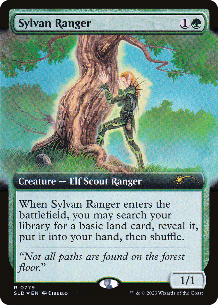 Sylvan Ranger (Extended Art) [Secret Lair Drop Series]-1