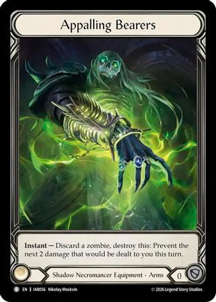 Appalling Bearers (Extended Art) (IAR056) - Usurp the Shadow Throne Cold Foil-1