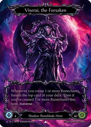 Viserai, the Forsaken (Marvel) (IAR106) - Usurp the Shadow Throne Cold Foil-1