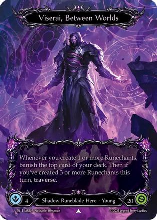 Viserai, Between Worlds (Marvel) (IAR107) - Usurp the Shadow Throne Cold Foil-1