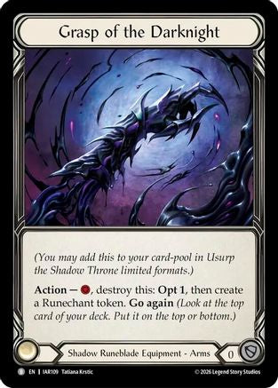 Grasp of the Darknight (IAR109) - Usurp the Shadow Throne-1