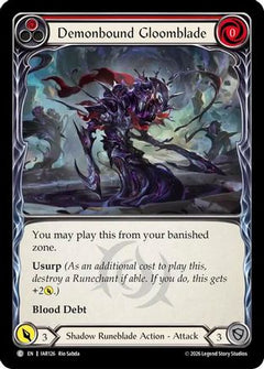 Demonbound Gloomblade (Red) (IAR126) - Usurp the Shadow Throne-1
