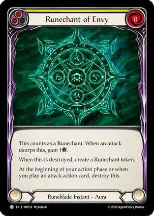 Runechant of Envy (IAR152) - Usurp the Shadow Throne-1