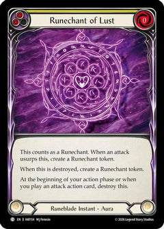 Runechant of Lust (Yellow) (IAR154) - Usurp the Shadow Throne-1