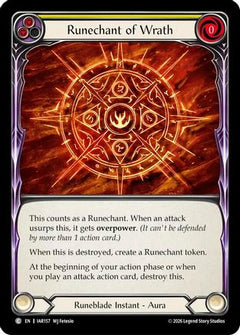 Runechant of Wrath (Yellow) (IAR157) - Usurp the Shadow Throne-1