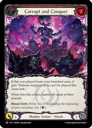 Corrupt and Conquer (Red) (IAR164) - Usurp the Shadow Throne-1