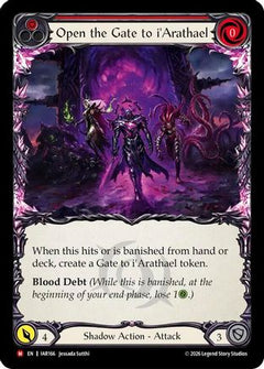Open the Gate to i'Arathael (Red) (IAR166) - Usurp the Shadow Throne-1