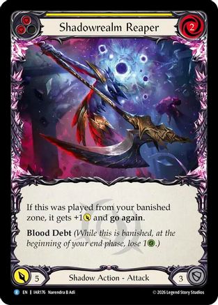 Shadowrealm Reaper (Yellow) (IAR176) - Usurp the Shadow Throne-1
