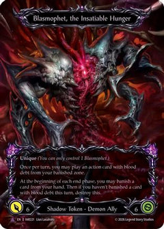 Blasmophet, the Insatiable Hunger (Marvel) (IAR221) - Usurp the Shadow Throne Cold Foil-1