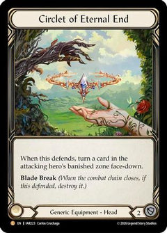 Circlet of Eternal End (IAR223) - Usurp the Shadow Throne Cold Foil-1
