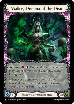 Malice, Domina of the Dead (AMA001) - Armory Deck: Malice Rainbow Foil-1