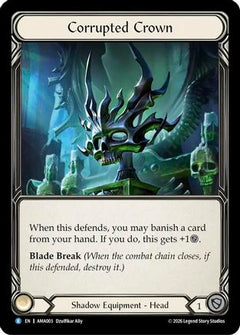 Corrupted Crown (AMA003) - Armory Deck: Malice Rainbow Foil-1