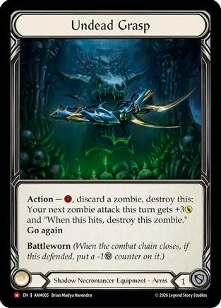 Undead Grasp (AMA005) - Armory Deck: Malice Rainbow Foil-1