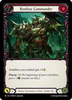 Restless Commander (Red) (AMA014) - Armory Deck: Malice-1