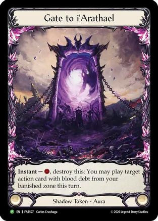 Gate to i'Arathael - FAB507 (FAB507) - Flesh and Blood: Promo Cards Rainbow Foil-1
