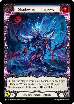 Shadowrealm Harrower (Blue) - FAB510 (FAB510) - Flesh and Blood: Promo Cards Rainbow Foil-1