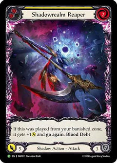 Shadowrealm Reaper (Yellow) - FAB512 (FAB512) - Flesh and Blood: Promo Cards Rainbow Foil-1