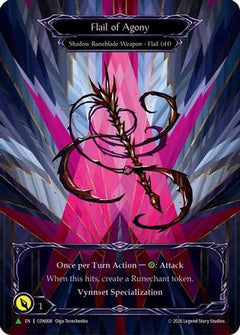 Flail of Agony (Marvel) - CON008 (CON008) - Flesh and Blood: Promo Cards Rainbow Foil-1