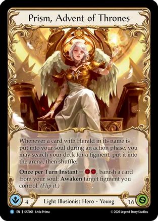 Prism, Advent of Thrones (SAT001) - Silver Age: Usurp the Shadow Throne-1