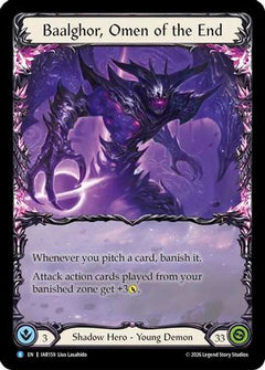 Baalghor, Omen of the End (IAR159) - Usurp the Shadow Throne Pre-release Cards Rainbow Foil-1
