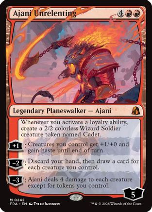 Ajani Unrelenting (FRA-242) - Reality Fracture-1
