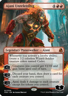 Ajani Unrelenting (Borderless) (FRA-308) - Reality Fracture-1