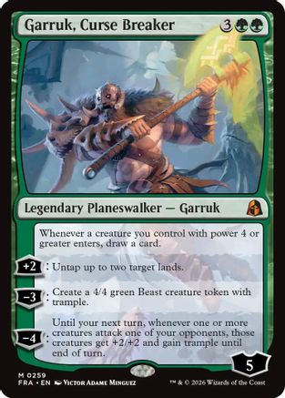 Garruk, Curse Breaker (FRA-259) - Reality Fracture-1