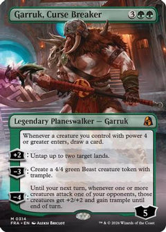 Garruk, Curse Breaker (Borderless) (FRA-314) - Reality Fracture-1