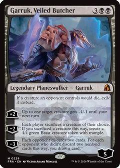 Garruk, Veiled Butcher (FRA-229) - Reality Fracture Foil-1