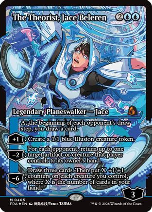 The Theorist, Jace Beleren (Showcase) (FRA-405) - Reality Fracture Foil-1