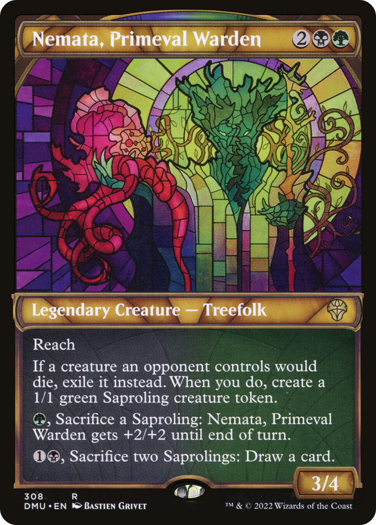 Nemata, Primeval Warden (Showcase) [Dominaria United]-1