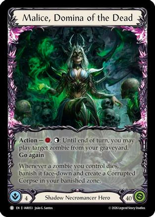 Malice, Domina of the Dead (IAR053) - Usurp the Shadow Throne-1