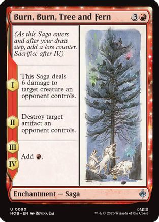 Burn, Burn, Tree and Fern (HOB-090) - The Hobbit-1