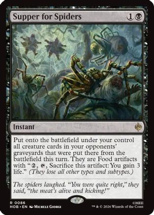 Supper for Spiders (HOB-086) - The Hobbit Foil-1