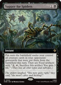 Supper for Spiders (Extended Art) (HOB-300) - The Hobbit Foil-1