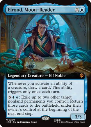 Elrond, Moon-Reader (Extended Art) (HOB-290) - The Hobbit-1