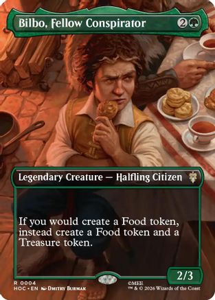 Bilbo, Fellow Conspirator (Borderless) (HOC-004) - The Hobbit: Eternal-Legal-1