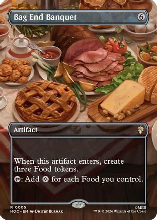 Bag End Banquet (Borderless) (HOC-005) - The Hobbit: Eternal-Legal-1