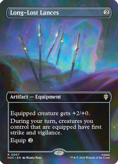 Long-Lost Lances (Borderless) (HOC-007) - The Hobbit: Eternal-Legal Foil-1