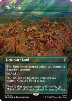 The Shire (Borderless) (Surge Foil) (HOC-092) - The Hobbit: Eternal-Legal Foil-1