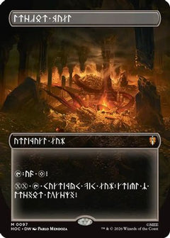 Treasure Vault (Borderless) (Dwarvish) (HOC-097) - The Hobbit: Eternal-Legal Foil-1