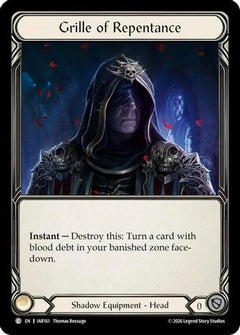 Grille of Repentance (IAR161) - Pre-release - Usurp the Shadow Throne Rainbow Foil-1