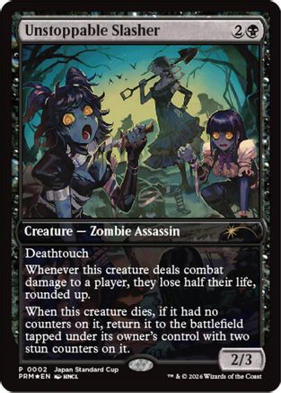 Unstoppable Slasher (UMP-002) - Unique and Miscellaneous Promos Foil-1