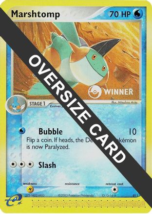 Marshtomp 011  - Holofoil Jumbo Cards - Promo-1