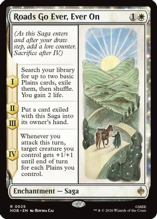 Roads Go Ever, Ever On (HOB-025) - The Hobbit-1