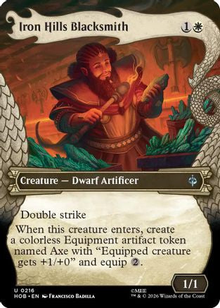 Iron Hills Blacksmith (Showcase) (HOB-216) - The Hobbit Foil-1