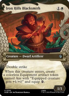 Iron Hills Blacksmith (Showcase) (HOB-216) - The Hobbit Foil-1