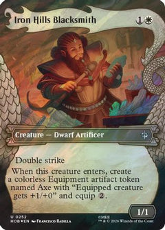 Iron Hills Blacksmith (Showcase) (Surge Foil) (HOB-252) - The Hobbit Foil-1